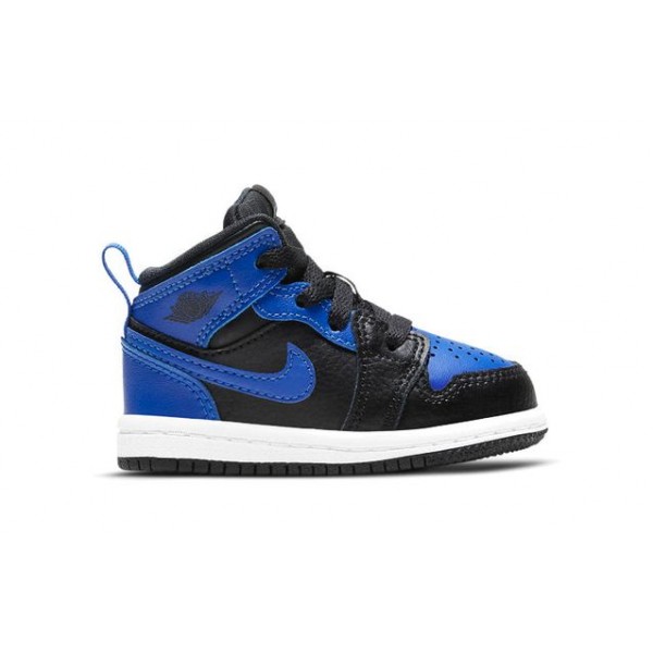 Air Jordan 1 Mid TD 'Hyper Royal' Black/Hyper Royal/White 640735-077