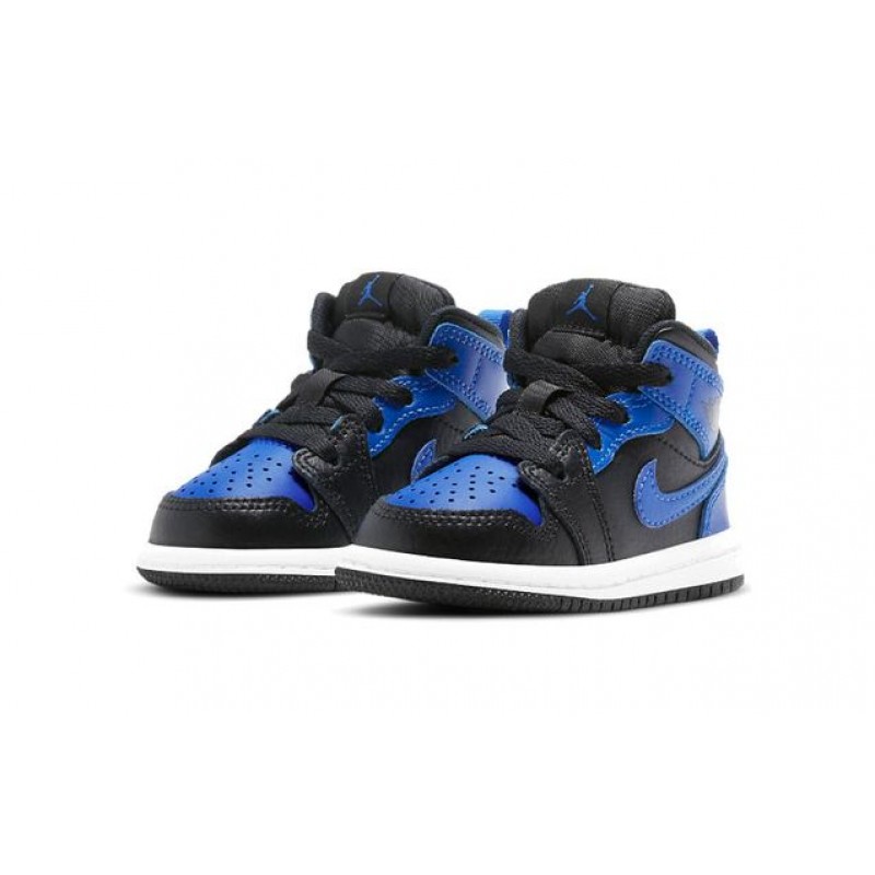 Air Jordan 1 Mid TD 'Hyper Royal' Black/Hyper Royal/White 640735-077