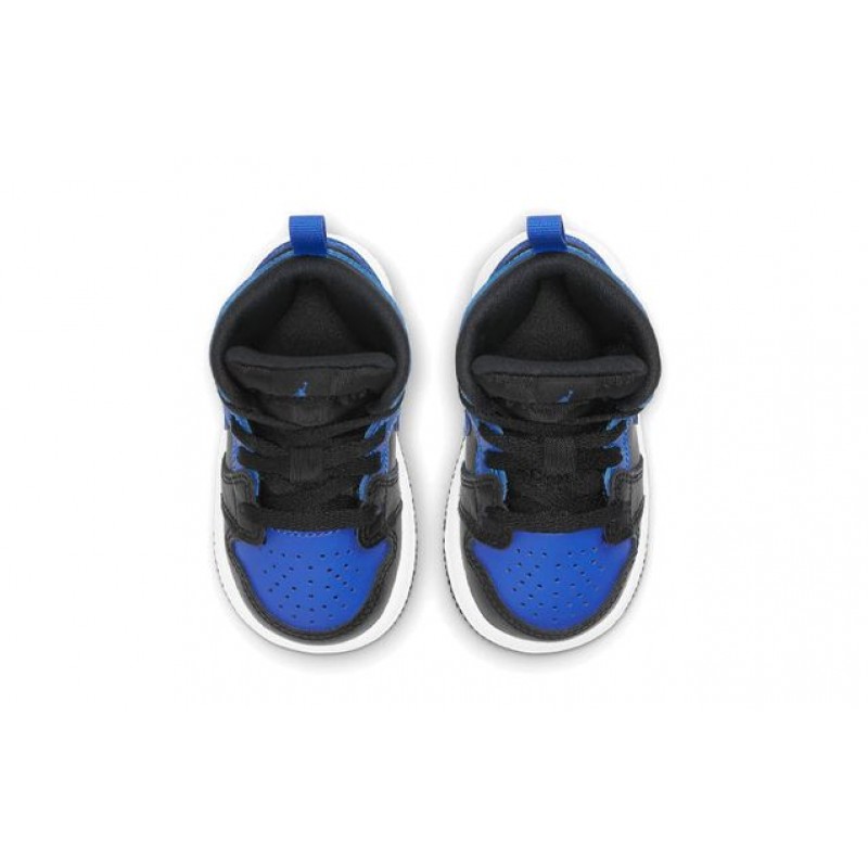 Air Jordan 1 Mid TD 'Hyper Royal' Black/Hyper Royal/White 640735-077