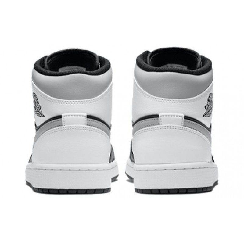 Air Jordan 1 Mid White Shadow 554724-073