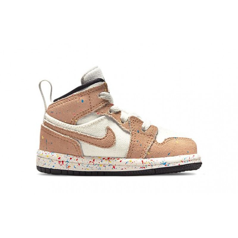 Air Jordan 1 Mid SE \\Splatter\\ TD DA8012-100