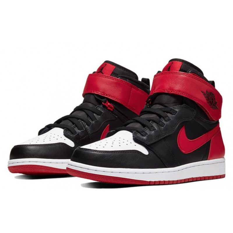 Air Jordan 1 High Flyease Black Gym Red CQ3835-001