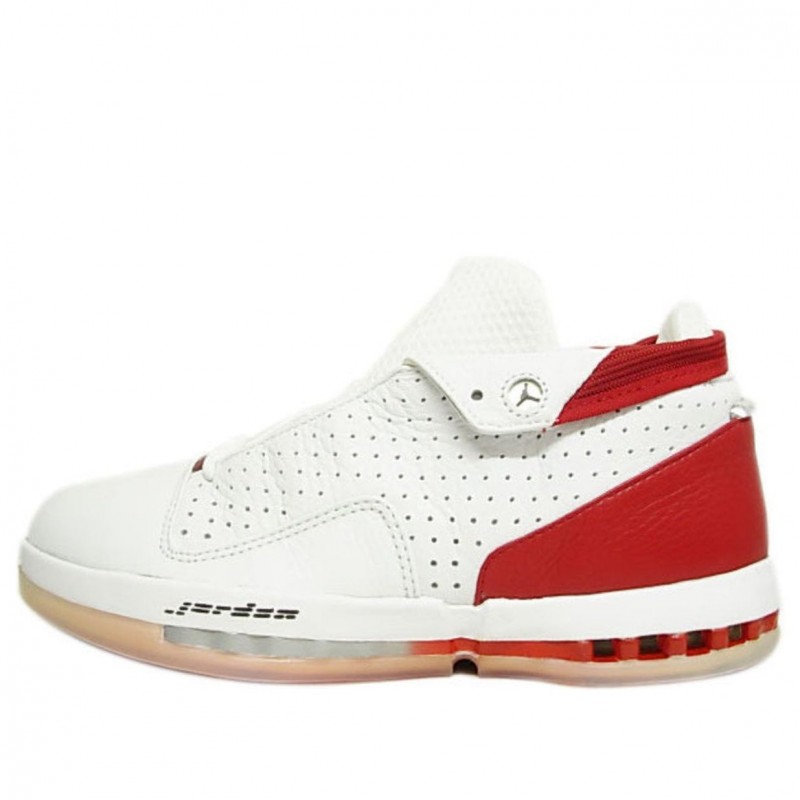 Air Jordan 16 OG Low 'Varsity Red' White/Black/Varsity Red 136069-101