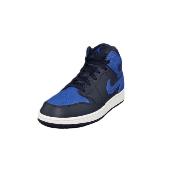 Air Jordan 1 Mid GS Navy 554725-412