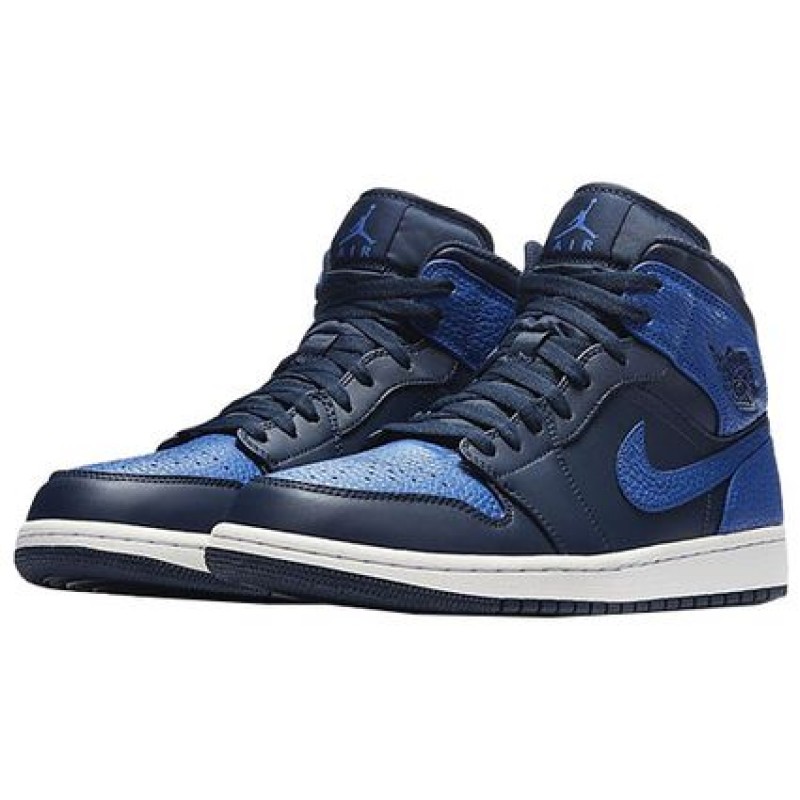 Air Jordan 1 Mid GS Navy 554725-412