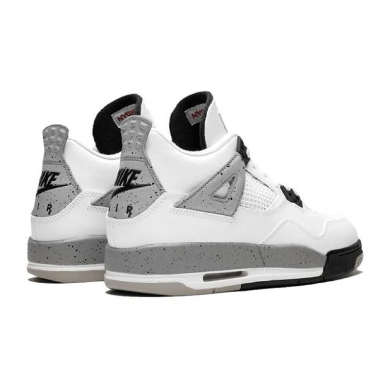 Air Jordan 4 Retro BG White Cement OG Retro 836016-192