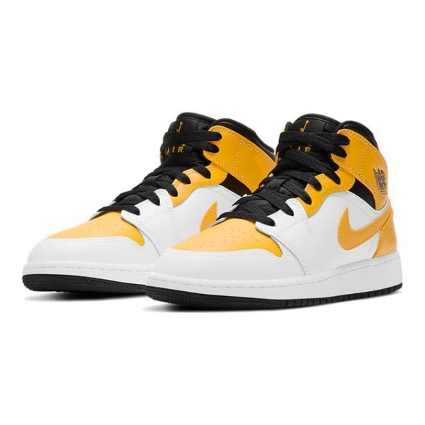 Air Jordan 1 Mid rsity Gold (GS) 554725-170