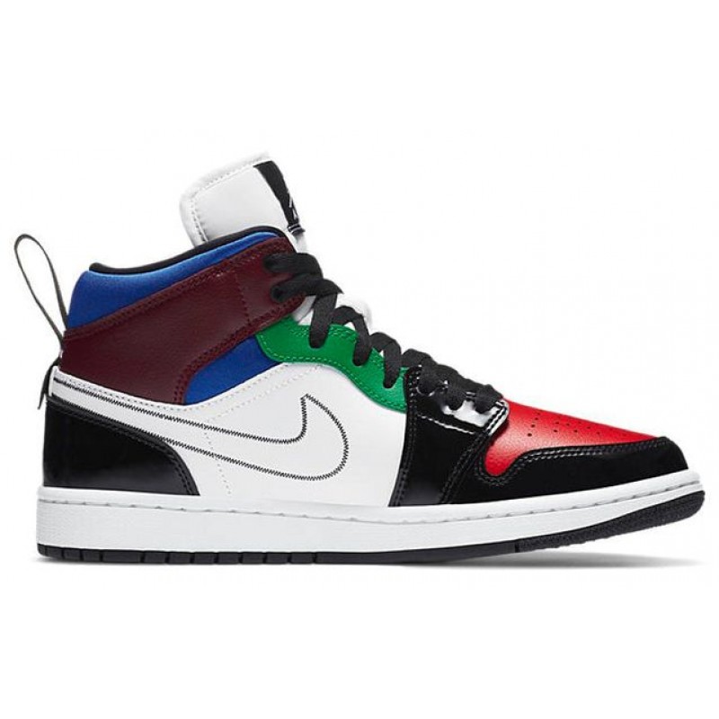 Womens WMNS Air Jordan 1 Mid SE Multi-Color DB5454-001