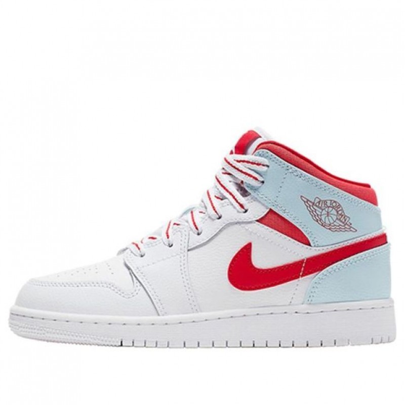 Air Jordan 1 Mid GS Ice Blue 555112-104