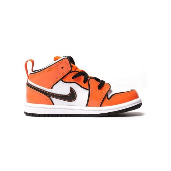 Air Jordan 1 Mid SE TD 'Turf Orange' Turf Orange/Black/White BQ6933-802