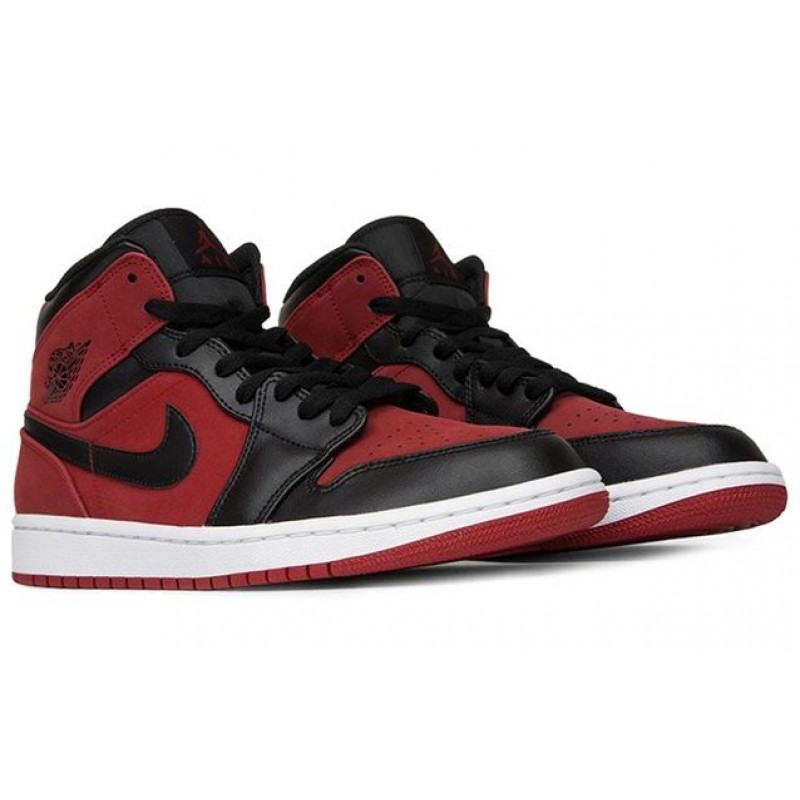 Air Jordan 1 Mid Gym Red 554724-610