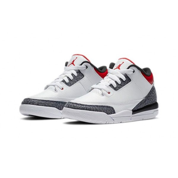 Air Jordan 3 SE-T Fire Red' BP DB4168-100