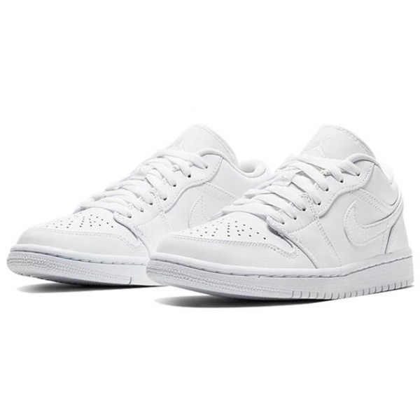 Womens WMNS Air Jordan 1 Low Triple White AO9944-111