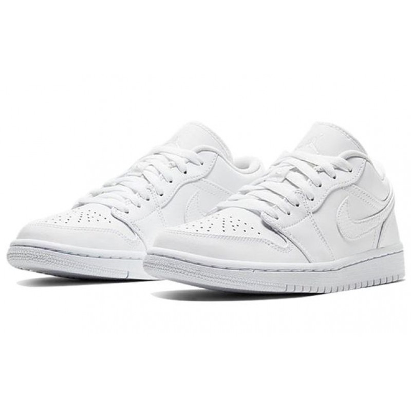 Womens WMNS Air Jordan 1 Low Triple White AO9944-111