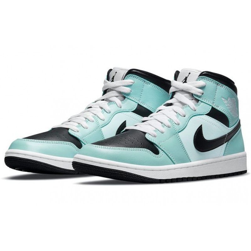 Nike Womens Air Jordan 1 Mid Teal Tint BQ6472-300