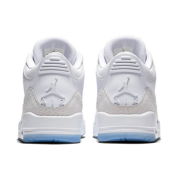 Air Jordan 3 Retro Pure White 136064-111