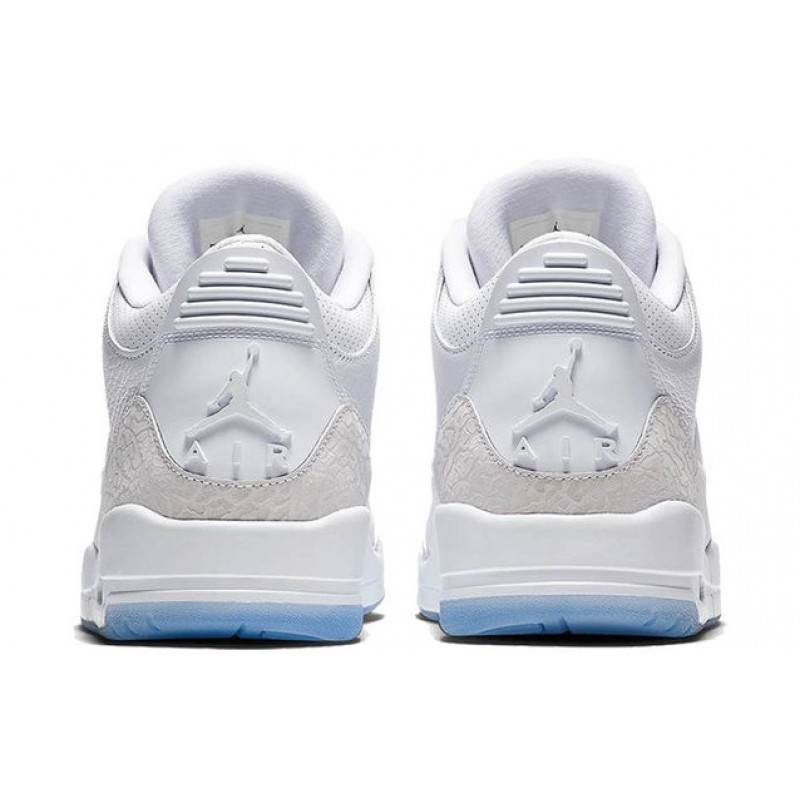 Air Jordan 3 Retro Pure White 136064-111