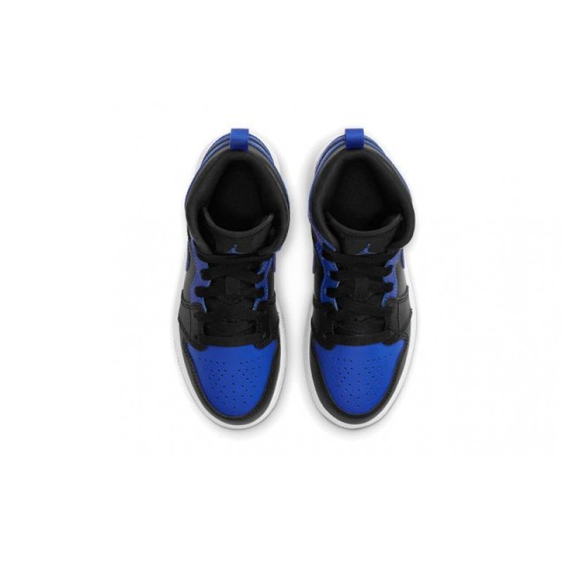 Air Jordan 1 Mid PS 'Hyper Royal' Black/Hyper Royal/White 640734-077