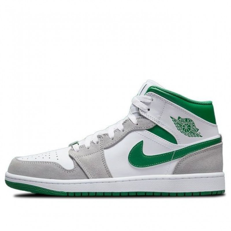 Air Jordan 1 Mid Grey Green DC7294-103