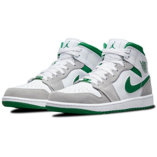 Air Jordan 1 Mid Grey Green DC7294-103