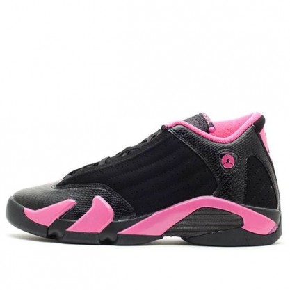 Air Jordan 14 Retro GS Black Desert Pink 467798-012