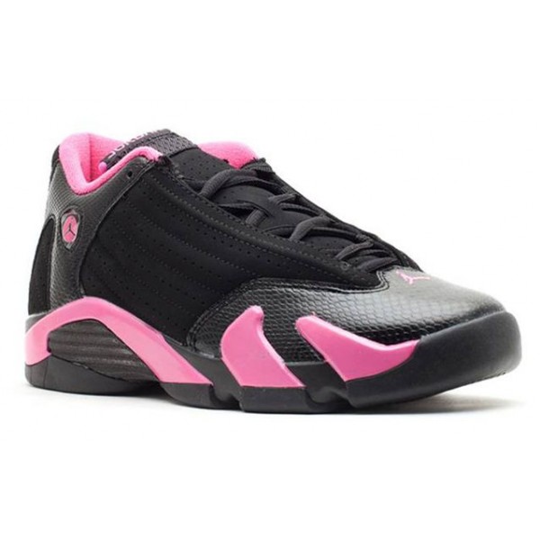 Air Jordan 14 Retro GS Black Desert Pink 467798-012