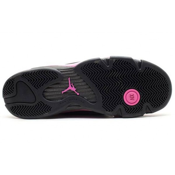 Air Jordan 14 Retro GS Black Desert Pink 467798-012