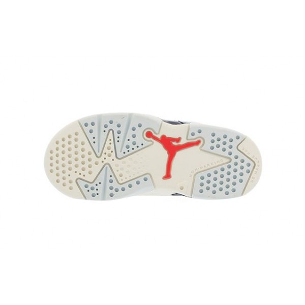 Air Jordan 6 Retro TD 'Tinker' White/Red-Grey 384667-104