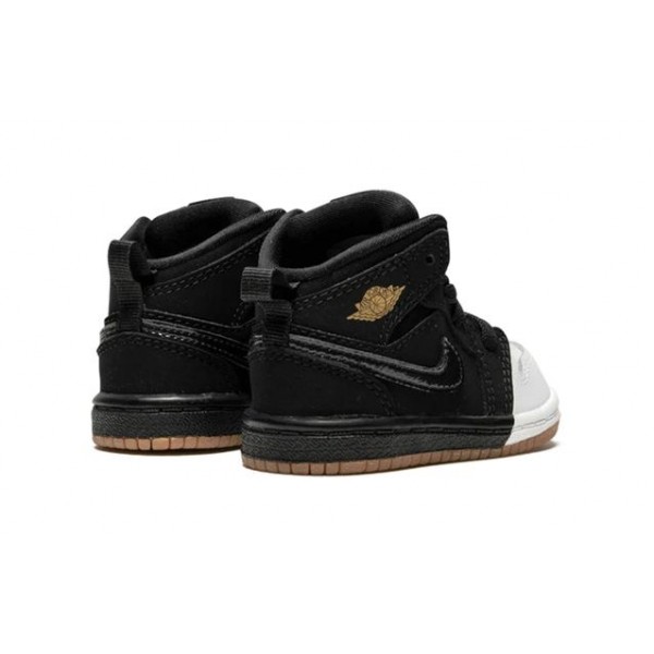 Air Jordan 1 Mid GT 'Metallic Gold' Black/Metallic Gold-Whit 644507-021