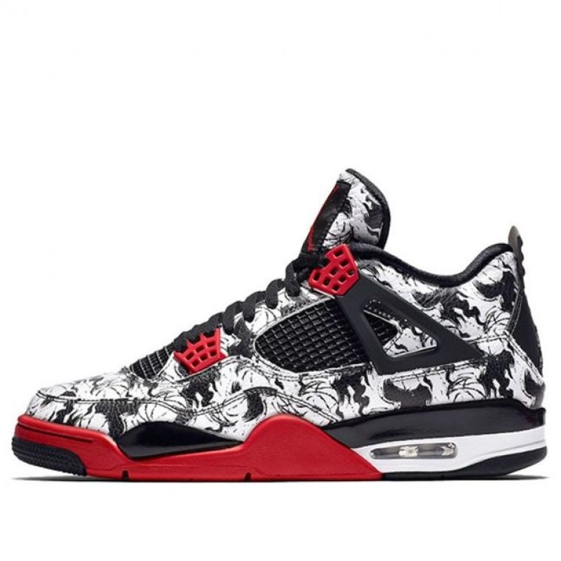 Air Jordan 4 Retro SNGL DY Singles Day - Tattoo BQ0897-006