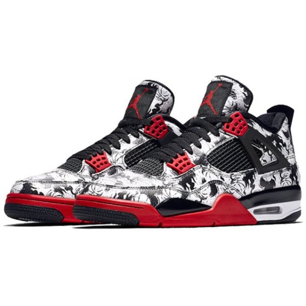 Air Jordan 4 Retro SNGL DY Singles Day - Tattoo BQ0897-006