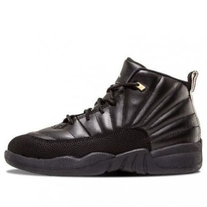 Air Jordan 12 Retro PS 'The Master' Black/White-Black-Metallic Gold 151186-013