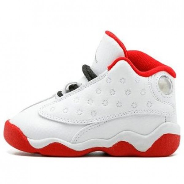 Air Jordan 13 Retro TD 'History of Flight' White/University Red/Metallic Silver 414581-103