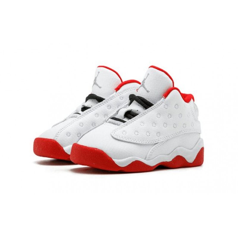 Air Jordan 13 Retro TD 'History of Flight' White/University Red/Metallic Silver 414581-103