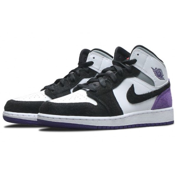 Air Jordan 1 Mid SE GS Varsity Purple BQ6931-105