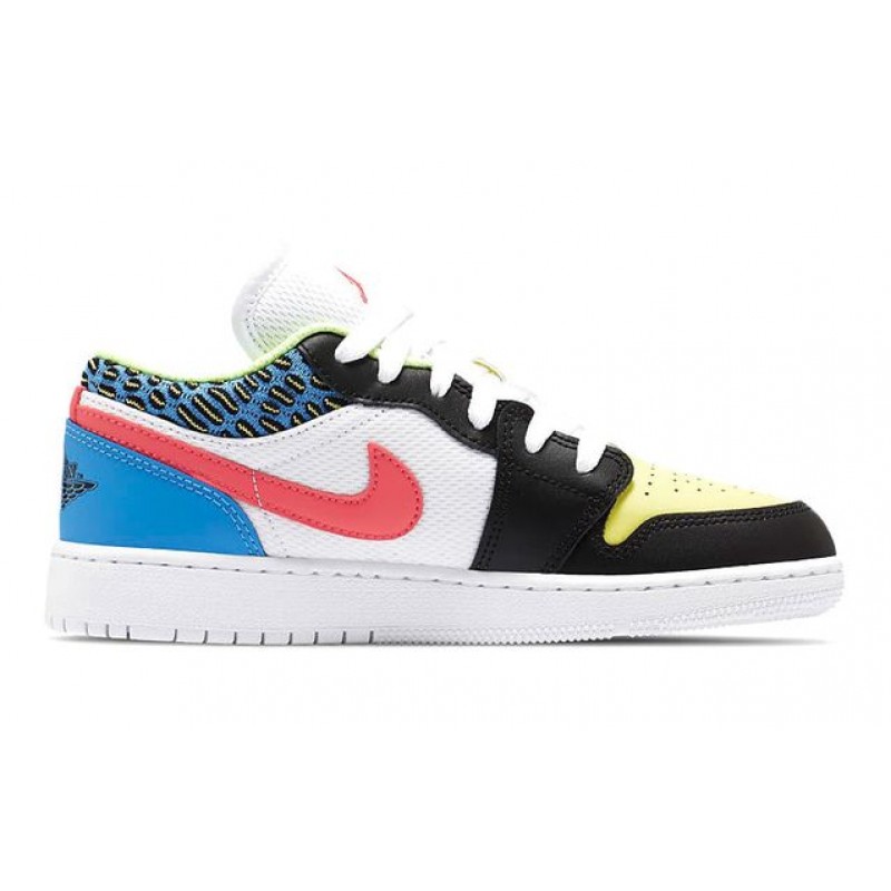 Air Jordan 1 Low GS Funky Patterns DH5927-006