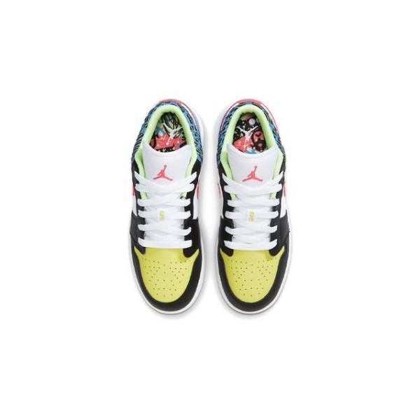 Air Jordan 1 Low GS Funky Patterns DH5927-006