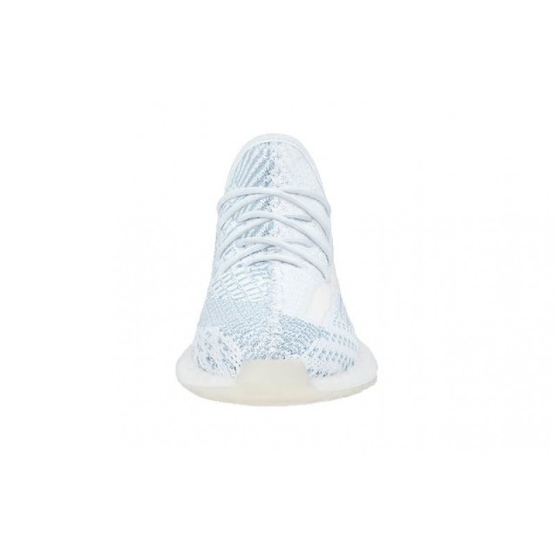 Adidas Yeezy Boost 350 V2 Kids 'Cloud White Non-Reflective' Cloud White/Cloud White/Cloud White FW3051