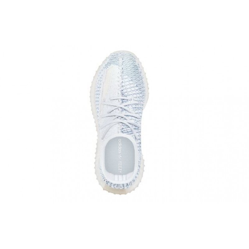 Adidas Yeezy Boost 350 V2 Kids 'Cloud White Non-Reflective' Cloud White/Cloud White/Cloud White FW3051