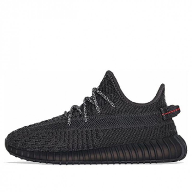 Adidas Yeezy Boost 350 V2 Kids 'Black Non-Reflective' Black/Black/Black FU9013