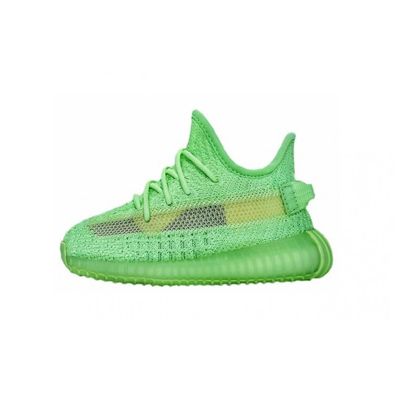 Adidas Yeezy Boost 350 V2 GID Infant 'Glow' Glow/Glow/Glow EG6887